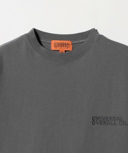 green label relaxing / グリーンレーベル リラクシング カットソー | 【別注】＜UNIVERSAL OVERALL＞ロゴ Tシャツ / キッズ  100cm-130cm | 詳細4