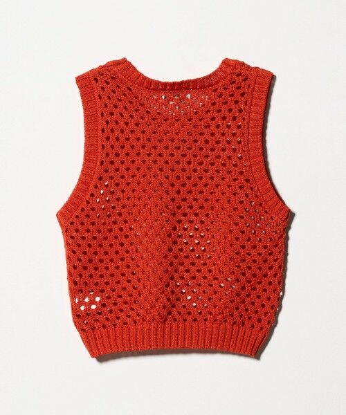 green label relaxing / グリーンレーベル リラクシング ベスト | サマーニットベスト ＋ キャミ セット / キッズ 100cm-130cm | 詳細6