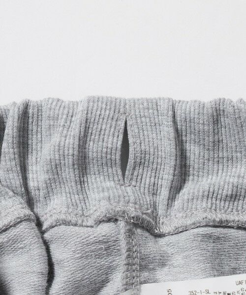 green label relaxing / グリーンレーベル リラクシング ショート・ハーフ・半端丈パンツ | ミニ裏毛 フリル キュロット（グレー）100cm-130cm | 詳細7