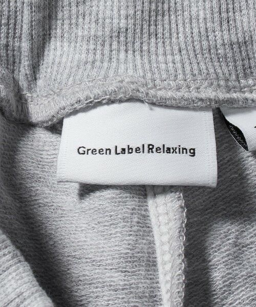 green label relaxing / グリーンレーベル リラクシング ショート・ハーフ・半端丈パンツ | ミニ裏毛 フリル キュロット（グレー）100cm-130cm | 詳細9