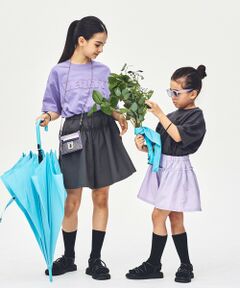 green label relaxing / グリーンレーベル リラクシング ショート・ハーフ・半端丈パンツ | 【スタメンシリーズ】タッサーフリルキュロット / キッズ  100cm-160cm