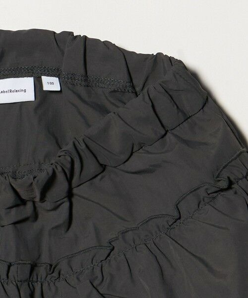 green label relaxing / グリーンレーベル リラクシング ショート・ハーフ・半端丈パンツ | 【スタメンシリーズ】タッサーフリルキュロット / キッズ  100cm-160cm | 詳細4