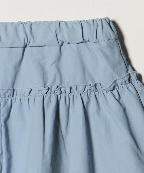 green label relaxing / グリーンレーベル リラクシング ショート・ハーフ・半端丈パンツ | 【スタメンシリーズ】タッサーフリルキュロット / キッズ  100cm-160cm | 詳細9