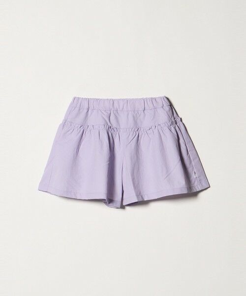 green label relaxing / グリーンレーベル リラクシング ショート・ハーフ・半端丈パンツ | 【スタメンシリーズ】タッサーフリルキュロット / キッズ  100cm-160cm | 詳細19