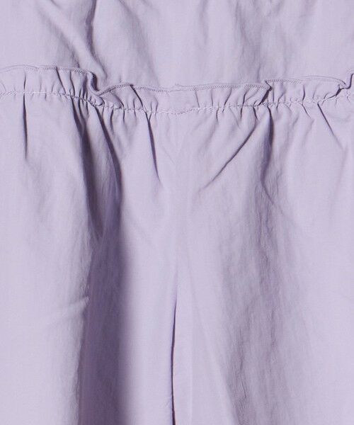 green label relaxing / グリーンレーベル リラクシング ショート・ハーフ・半端丈パンツ | 【スタメンシリーズ】タッサーフリルキュロット / キッズ  100cm-160cm | 詳細22