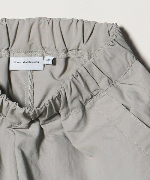 green label relaxing / グリーンレーベル リラクシング ショート・ハーフ・半端丈パンツ | 【スタメンシリーズ】タッサー ハーフパンツ / キッズ  100cm-160cm | 詳細3