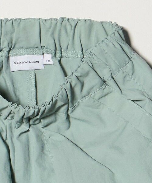 green label relaxing / グリーンレーベル リラクシング ショート・ハーフ・半端丈パンツ | 【スタメンシリーズ】タッサー ハーフパンツ / キッズ  100cm-160cm | 詳細21