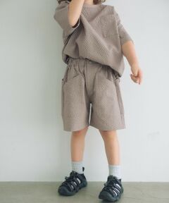 green label relaxing / グリーンレーベル リラクシング ショート・ハーフ・半端丈パンツ | 【別注】＜WILD THINGS＞ ポケット ショートパンツ / キッズ 110cm-130cm