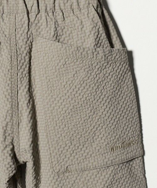 green label relaxing / グリーンレーベル リラクシング ショート・ハーフ・半端丈パンツ | 【別注】＜WILD THINGS＞ ポケット ショートパンツ / キッズ 110cm-130cm | 詳細9