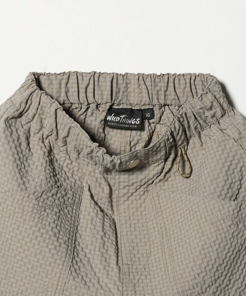 green label relaxing / グリーンレーベル リラクシング ショート・ハーフ・半端丈パンツ | 【別注】＜WILD THINGS＞ ポケット ショートパンツ / キッズ 110cm-130cm | 詳細10