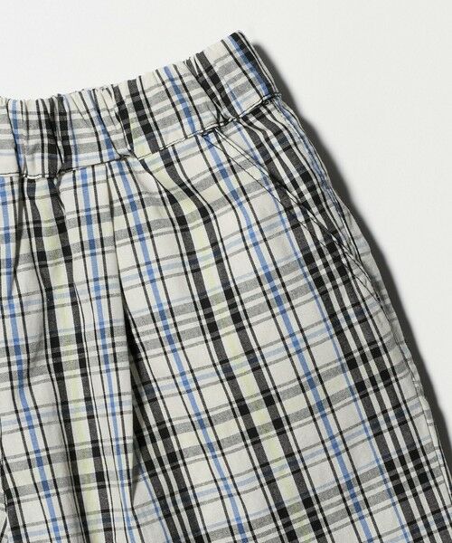 green label relaxing / グリーンレーベル リラクシング ショート・ハーフ・半端丈パンツ | チェック ハーフパンツ キッズ / 100cm-130cm | 詳細5