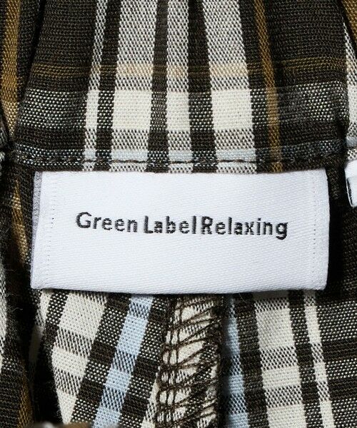 green label relaxing / グリーンレーベル リラクシング ショート・ハーフ・半端丈パンツ | チェック ハーフパンツ キッズ / 100cm-130cm | 詳細20