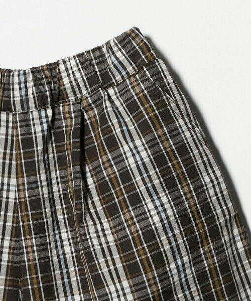 green label relaxing / グリーンレーベル リラクシング ショート・ハーフ・半端丈パンツ | チェック ハーフパンツ キッズ / 100cm-130cm | 詳細11
