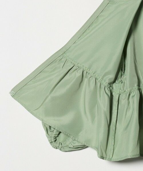 green label relaxing / グリーンレーベル リラクシング その他アウター | フリル ギャザーブルゾン / キッズ  100cm-160cm 撥水 UVカット 遮熱 | 詳細7