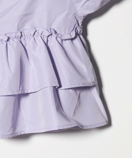 green label relaxing / グリーンレーベル リラクシング その他アウター | フリル ギャザーブルゾン / キッズ  100cm-160cm 撥水 UVカット 遮熱 | 詳細13