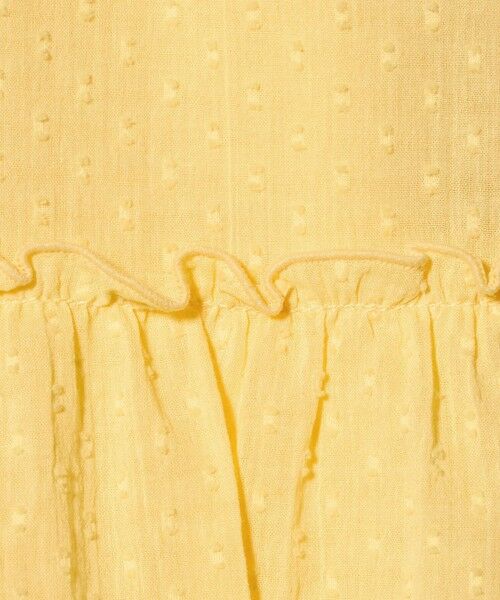 green label relaxing / グリーンレーベル リラクシング ロング・マキシ丈ワンピース | ドットフリルワンピース / キッズ 100cm-130cm | 詳細2