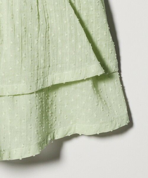 green label relaxing / グリーンレーベル リラクシング ロング・マキシ丈ワンピース | ドットフリルワンピース / キッズ 100cm-130cm | 詳細7
