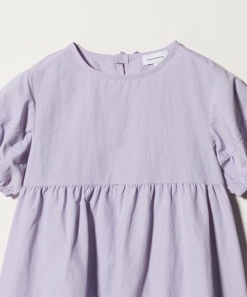 green label relaxing / グリーンレーベル リラクシング ロング・マキシ丈ワンピース | バックリボン タッサー ワンピース / キッズ 100cm-130cm | 詳細7