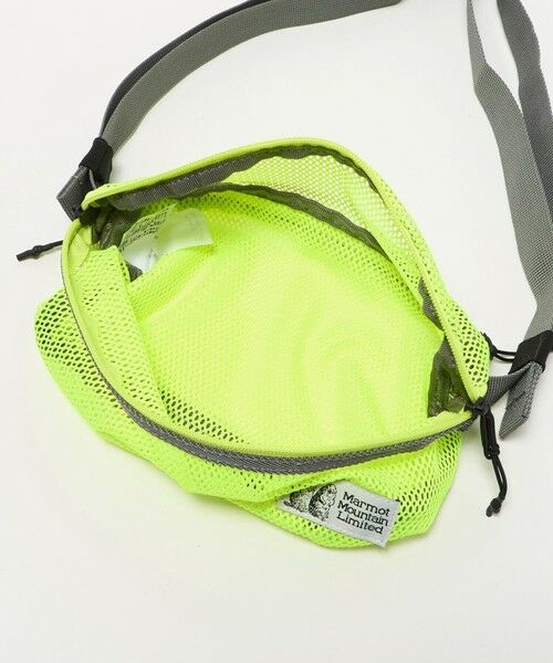 green label relaxing / グリーンレーベル リラクシング ショルダーバッグ | ＜Marmot＞エムエムダブリュー メッシュ ウエストポーチ（2L） / キッズ | 詳細11