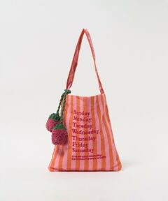 green label relaxing / グリーンレーベル リラクシング トートバッグ | 【別注】＜beej＞チャーム付き ストライプ トートバッグ / キッズ