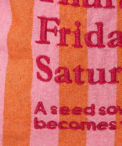 green label relaxing / グリーンレーベル リラクシング トートバッグ | 【別注】＜beej＞チャーム付き ストライプ トートバッグ / キッズ | 詳細13