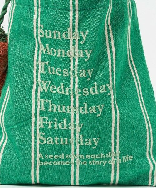 green label relaxing / グリーンレーベル リラクシング トートバッグ | 【別注】＜beej＞チャーム付き ストライプ トートバッグ / キッズ | 詳細25