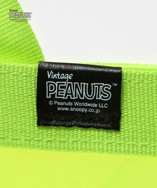 green label relaxing / グリーンレーベル リラクシング トートバッグ | 【別注】＜FRUIT OF THE LOOM×PEANUTS＞ PVC トートバッグ / キッズ | 詳細5