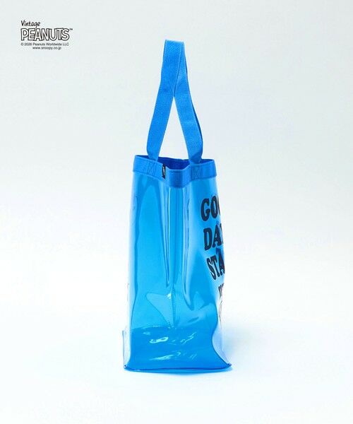 green label relaxing / グリーンレーベル リラクシング トートバッグ | 【別注】＜FRUIT OF THE LOOM×PEANUTS＞ PVC トートバッグ / キッズ | 詳細7