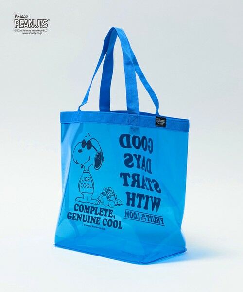 green label relaxing / グリーンレーベル リラクシング トートバッグ | 【別注】＜FRUIT OF THE LOOM×PEANUTS＞ PVC トートバッグ / キッズ | 詳細9