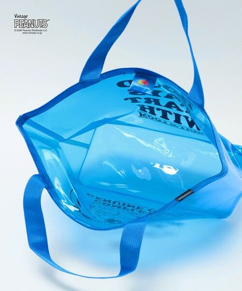 green label relaxing / グリーンレーベル リラクシング トートバッグ | 【別注】＜FRUIT OF THE LOOM×PEANUTS＞ PVC トートバッグ / キッズ | 詳細12