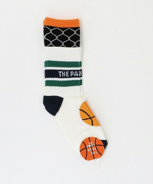 green label relaxing / グリーンレーベル リラクシング ソックス | ＜THE PARK SHOP＞バスケットボール ソックス / キッズ 19cm-24cm（WHITE）