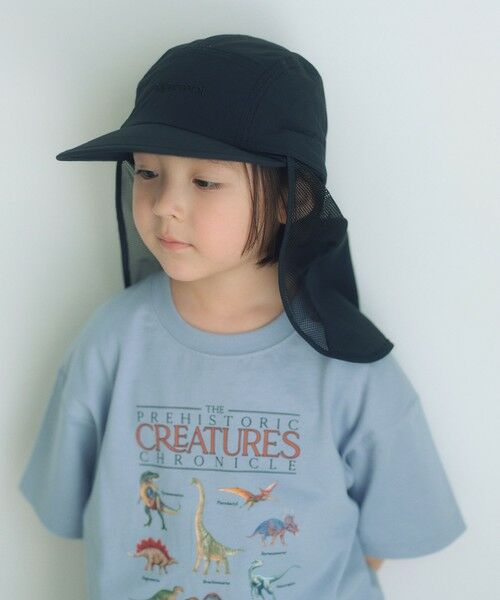 green label relaxing / グリーンレーベル リラクシング キャップ | ＜Marmot＞リップストップ サンシェードジェット キャップ / キッズ（BLACK）