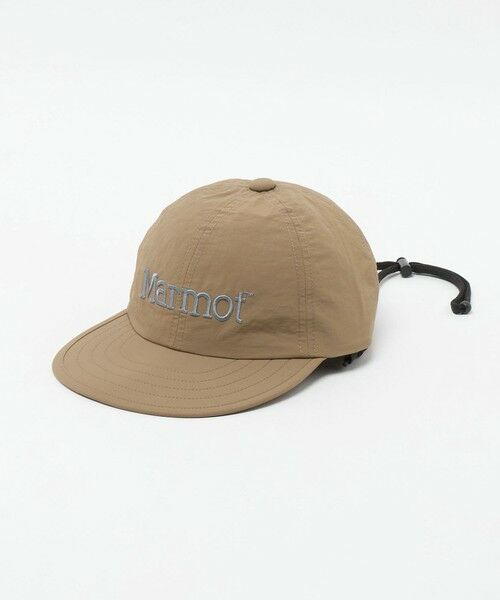 green label relaxing / グリーンレーベル リラクシング キャップ | 【別注】＜Marmot＞ロングビル キャップ（BEIGE）