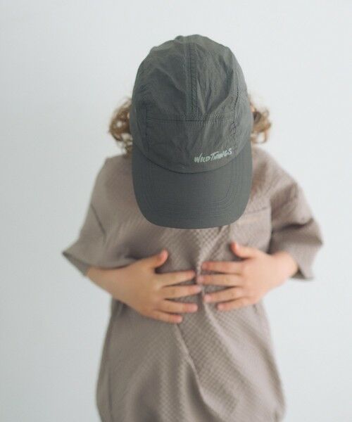 green label relaxing / グリーンレーベル リラクシング キャップ | 【別注】＜WILD THINGS＞ ジェット キャップ / キッズ（DK.GRAY）