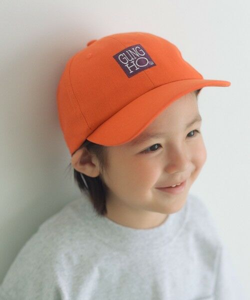 green label relaxing / グリーンレーベル リラクシング キャップ | 【別注】＜GUNG HO＞キャップ / キッズ（ORANGE）