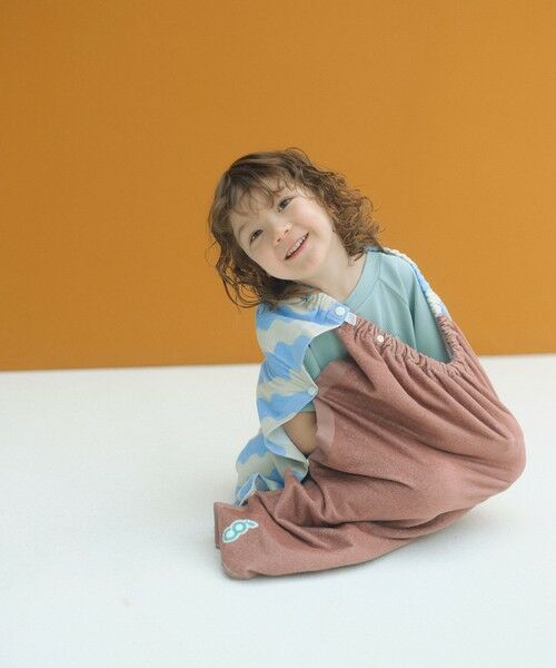 green label relaxing / グリーンレーベル リラクシング 水着・スイムグッズ | マキタオル バイカラー 70cm/ キッズ | 詳細1