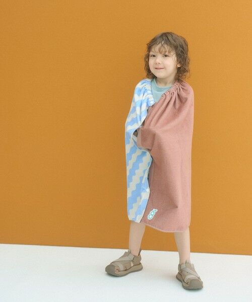 green label relaxing / グリーンレーベル リラクシング 水着・スイムグッズ | マキタオル バイカラー 70cm/ キッズ（MD.BROWN）