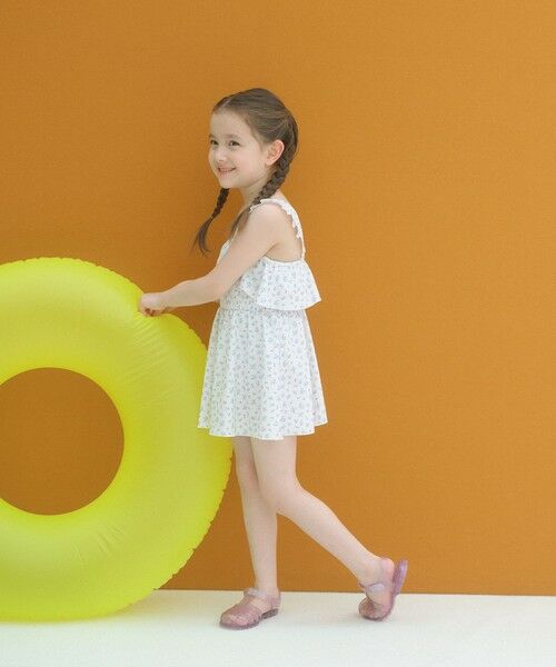 green label relaxing / グリーンレーベル リラクシング 水着・スイムグッズ | コバナガラ スイム ワンピース / 水着 / キッズ 100cm-130cm | 詳細1
