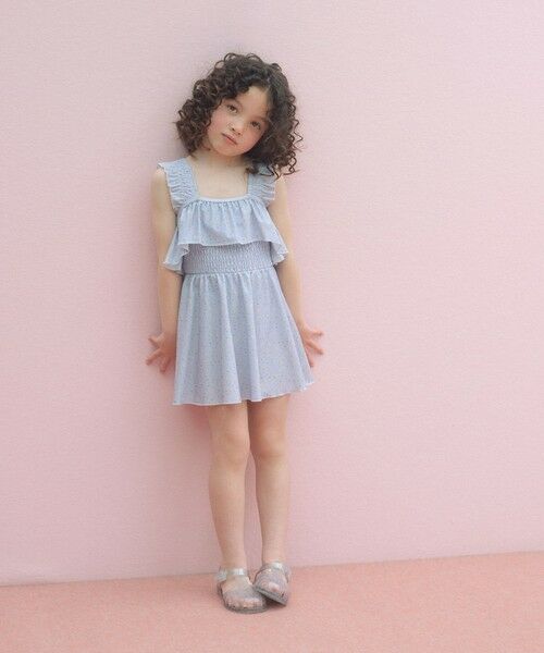 green label relaxing / グリーンレーベル リラクシング 水着・スイムグッズ | コバナガラ スイム ワンピース / 水着 / キッズ 100cm-130cm | 詳細9