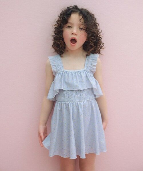 green label relaxing / グリーンレーベル リラクシング 水着・スイムグッズ | コバナガラ スイム ワンピース / 水着 / キッズ 100cm-130cm | 詳細10