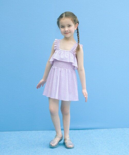 green label relaxing / グリーンレーベル リラクシング 水着・スイムグッズ | コバナガラ スイム ワンピース / 水着 / キッズ 100cm-130cm | 詳細18