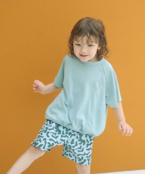 green label relaxing / グリーンレーベル リラクシング 水着・スイムグッズ | ラッシュTEE / ラッシュガード / キッズ 100cm-130cm(LT.BLUE)