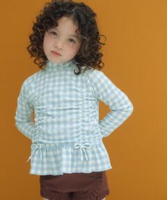 green label relaxing / グリーンレーベル リラクシング 水着・スイムグッズ | GLR ギンガム ラッシュガード セット / 水着 / キッズ 100cm-130cm