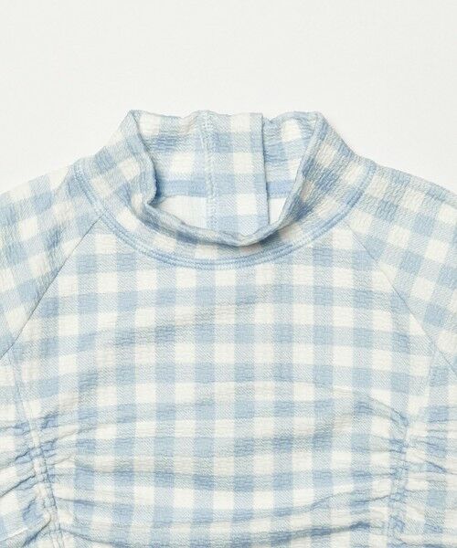 green label relaxing / グリーンレーベル リラクシング 水着・スイムグッズ | GLR ギンガム ラッシュガード セット / 水着 / キッズ 100cm-130cm | 詳細5
