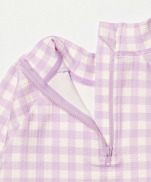 green label relaxing / グリーンレーベル リラクシング 水着・スイムグッズ | GLR ギンガム ラッシュガード セット / 水着 / キッズ 100cm-130cm | 詳細21