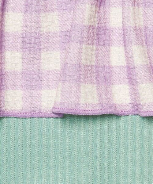 green label relaxing / グリーンレーベル リラクシング 水着・スイムグッズ | GLR ギンガム ラッシュガード セット / 水着 / キッズ 100cm-130cm | 詳細23