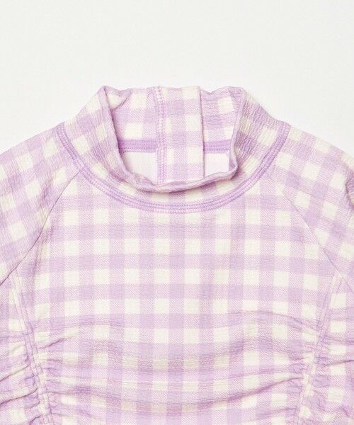 green label relaxing / グリーンレーベル リラクシング 水着・スイムグッズ | GLR ギンガム ラッシュガード セット / 水着 / キッズ 100cm-130cm | 詳細18