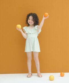 green label relaxing / グリーンレーベル リラクシング 水着・スイムグッズ | ラッフルスイムワンピース マルチモチーフ / 水着 / キッズ 100cm-130cm