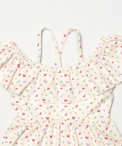 green label relaxing / グリーンレーベル リラクシング 水着・スイムグッズ | ラッフルスイムワンピース マルチモチーフ / 水着 / キッズ 100cm-130cm | 詳細7