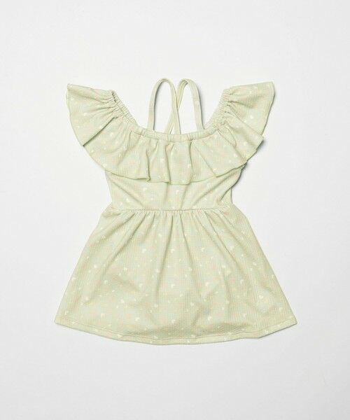 green label relaxing / グリーンレーベル リラクシング 水着・スイムグッズ | ラッフルスイムワンピース マルチモチーフ / 水着 / キッズ 100cm-130cm | 詳細14